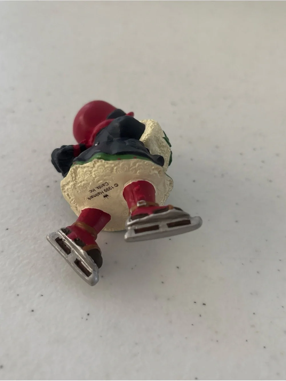 Hallmark Sweet Skater Ornament - Red, Green & Navy